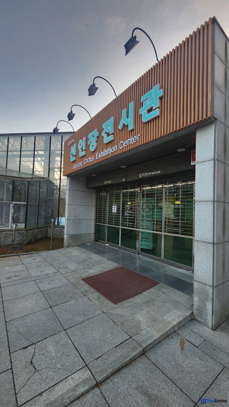 국제꽃박람회 선인장전시장